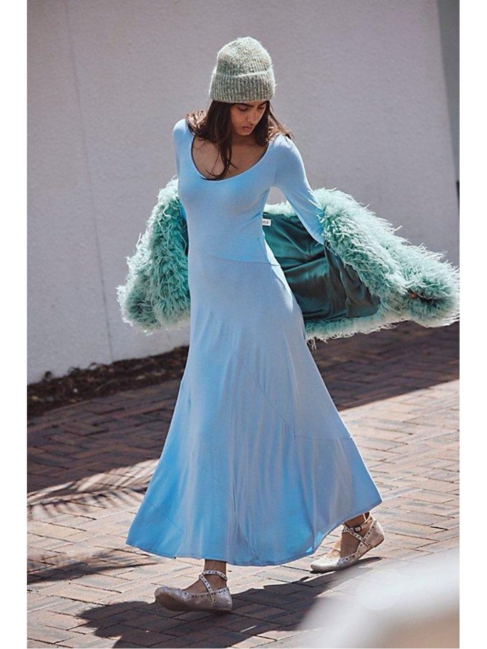 Free People Tatiana Maxi Dress Size Medium *Flaw(see description)